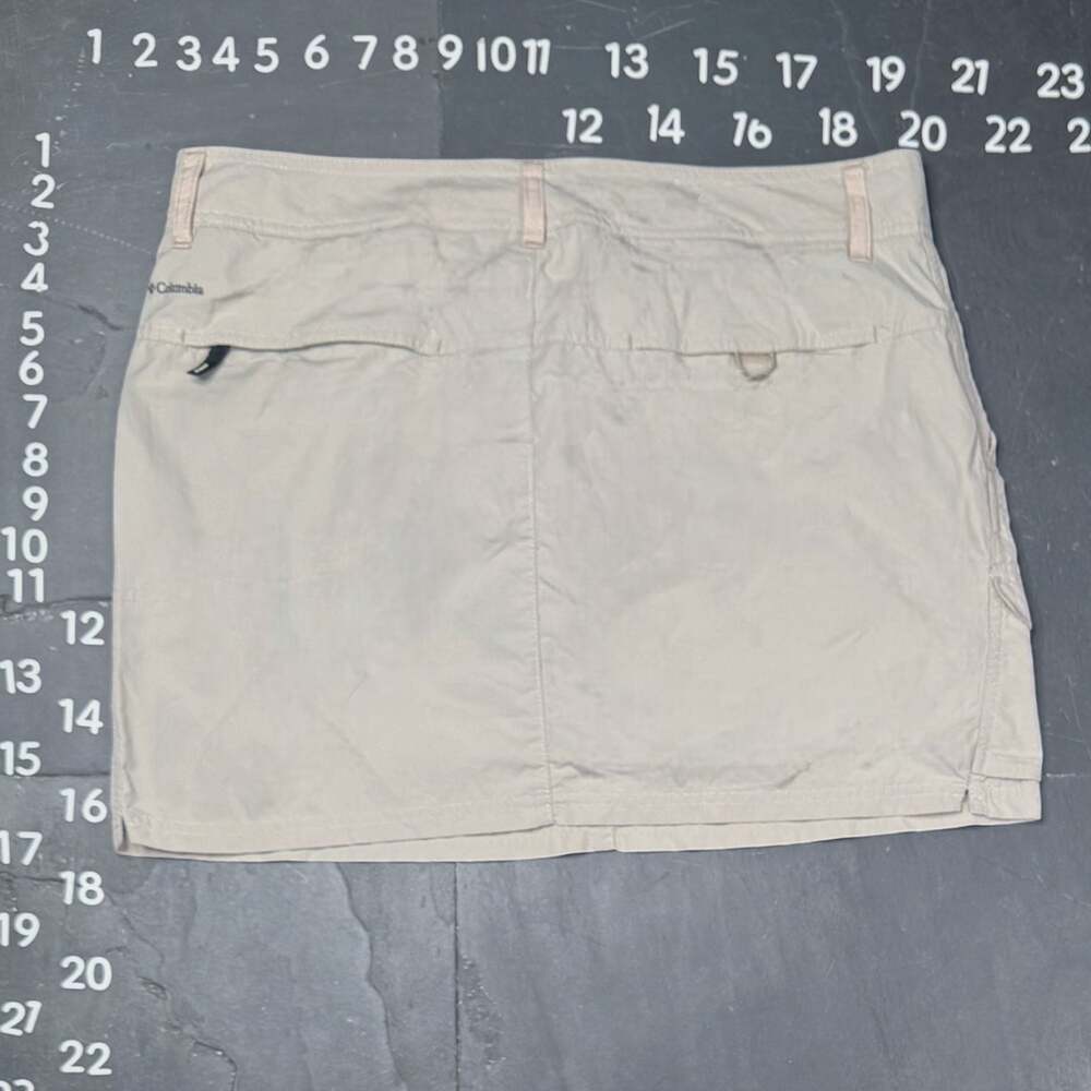 Columbia Omni-Shade Sandy River Cargo Skort Size 10 Tan - Picture 5 of 9